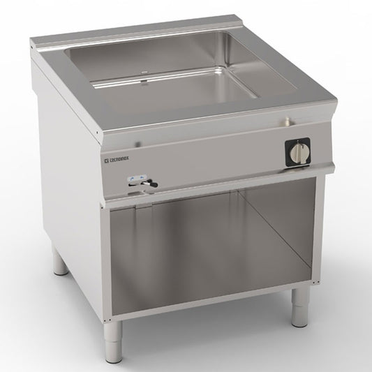 Tecnoinox - Bain-marie électrique double sur placard ouvert - Gamme 900 - BM8FE9