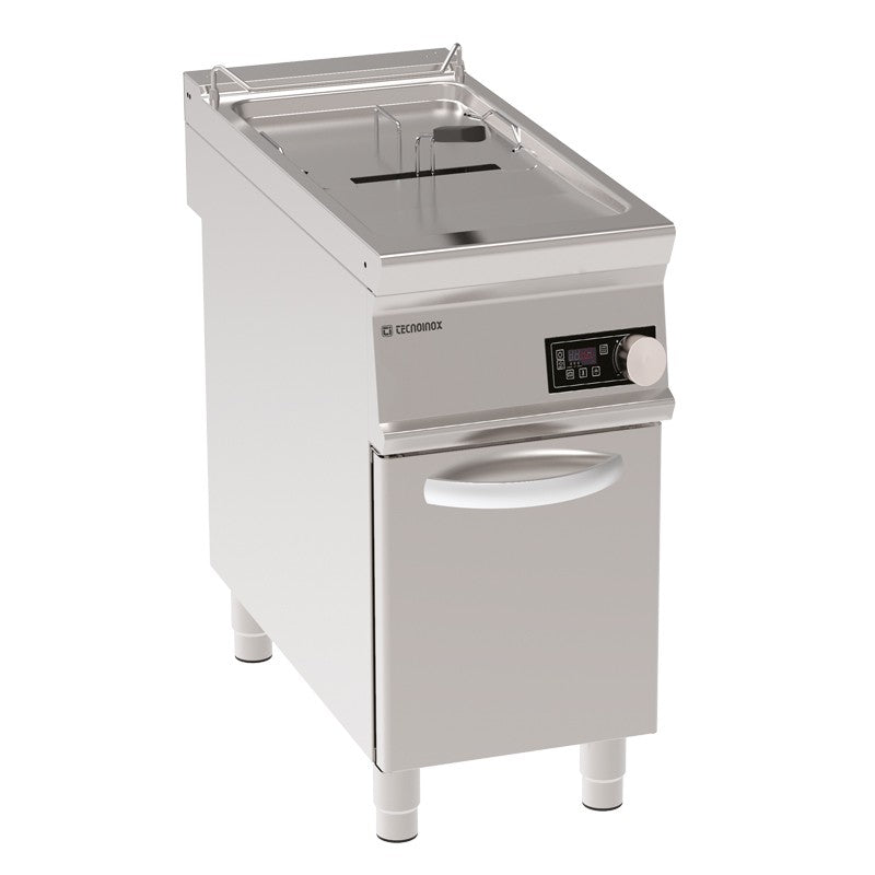 Tecnoinox - Friteuse électrique sur coffre - 17 litres - Commandes électroniques - Gamme 700 -  Module 400 - FRD47FE7