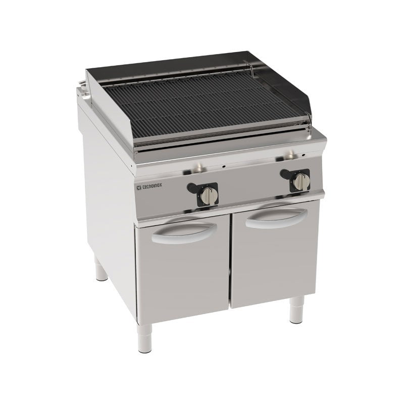 Tecnoinox - Grillade vapeur gaz double sur placard  fermé - Gamme 900 - GD8FG9