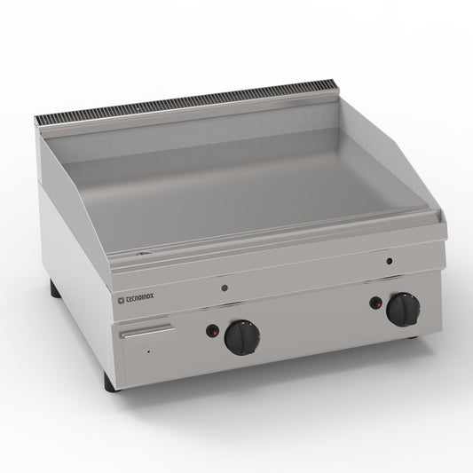 Tecnoinox - Plaque lisse double gaz - 696 x 520 mm - Gamme 600 - FTL70GG6