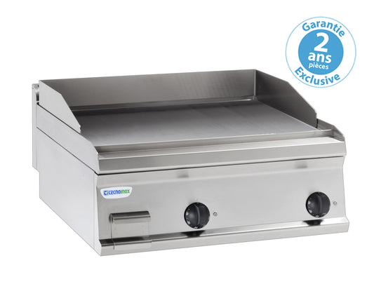 Tecnoinox - Plaque rainurée double - 748 x 564 mm - Gamme 700 - FTRR8G7