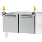 Tecnoinox - Porte (droite ou gauche) pour placard - 619009