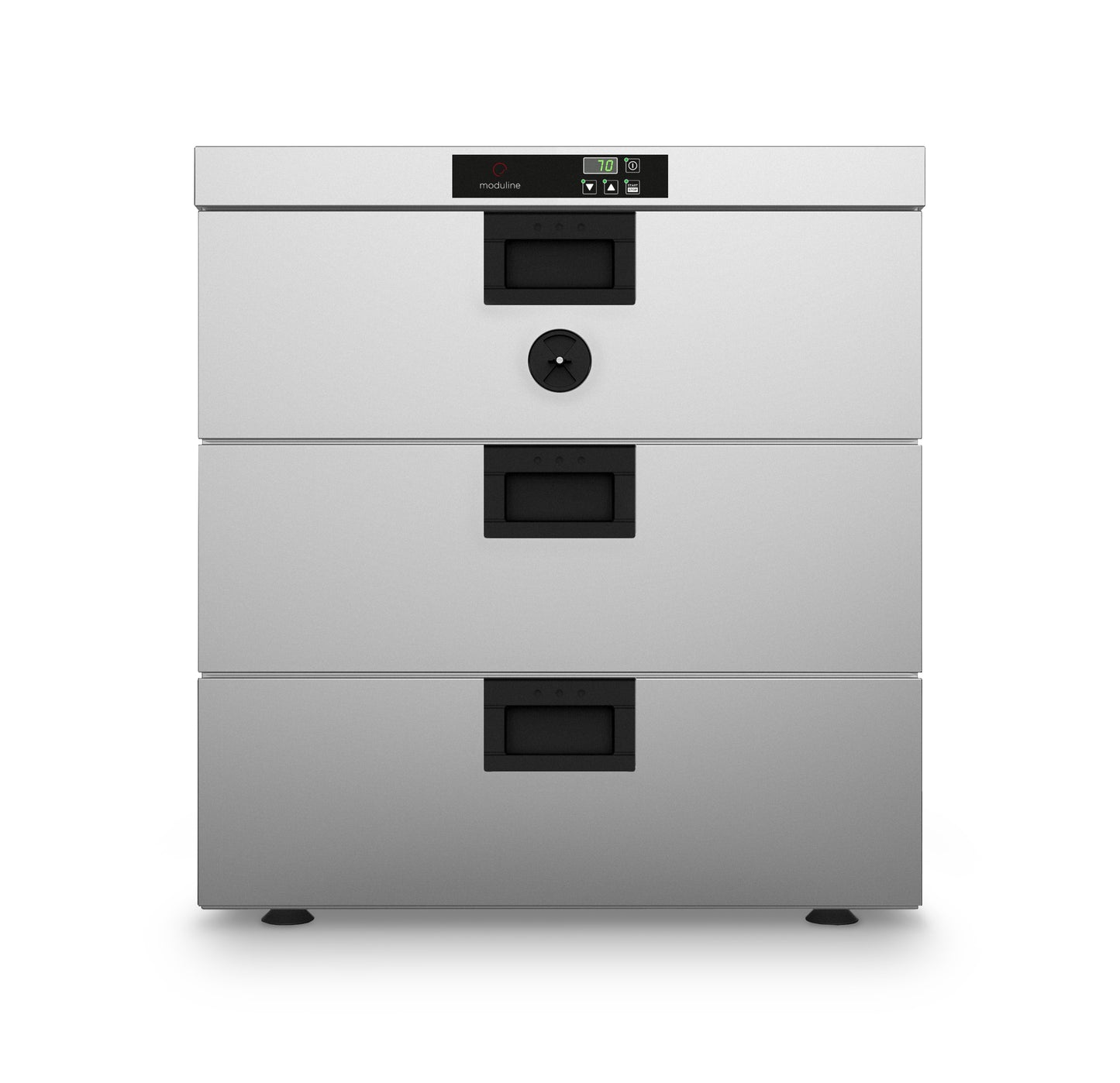 Tiroirs de maintien au chaud - 3 bacs GN 1/1 - Moduline