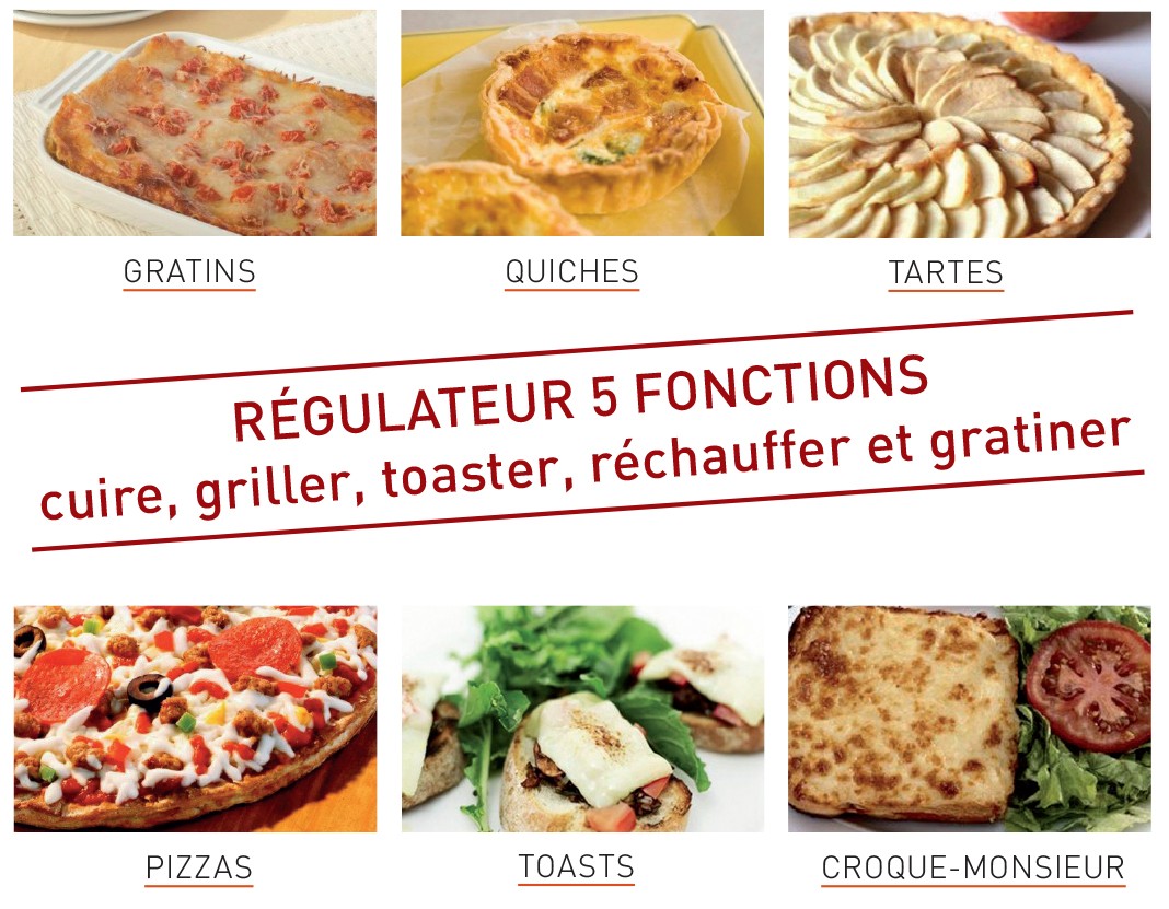 Toaster multifonction avec régulateur - Junior 2 étages - 230 V - 11042