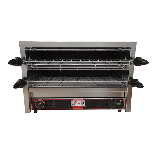 Toaster multifonctions avec régulateur - Grand Club - 2 étages - 230 V - 11572R-2