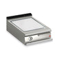 Top plancha électrique - Plaque lisse 27,5 dm² - Chrome dur - Larg. 600 mm - 505 x 490 - Gamme QUEEN 700 -70QSFTE605 - Baron