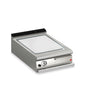 Top plancha gaz - Plaque 1/3 rainurée 37,3 dm² - AISI 430 - Larg. 600 mm - 505 x 490 - Gamme QUEEN 700 - 70QSFTG623 - Baron
