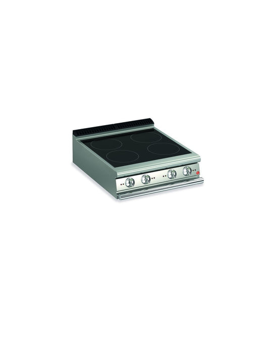 Top plaque à induction - 4 zones de chauffe - Larg. 400 mm - Gamme QUEEN 700 - 70QPCIND801 - Baron