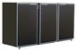 Unifrigor - Arrière-bar Skinplate - Série CLASSIC - Sans groupe - 3 moyennes portes pleines - 436 litres - U53MSSG