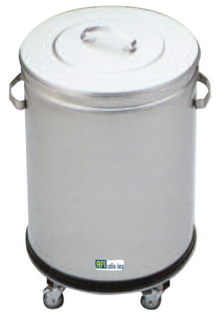 POUBELLE MOBILE INOX