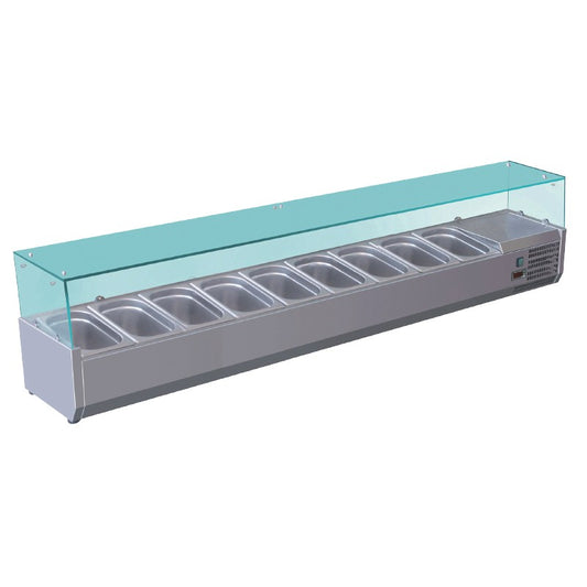 Vitrine réfrigérée pour table à pizza - +2/+8°C - VRX2031 - Nosem