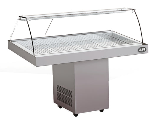 VITRINE RÉFRIGÉRÉE À POISSONS - FROID STATIQUE