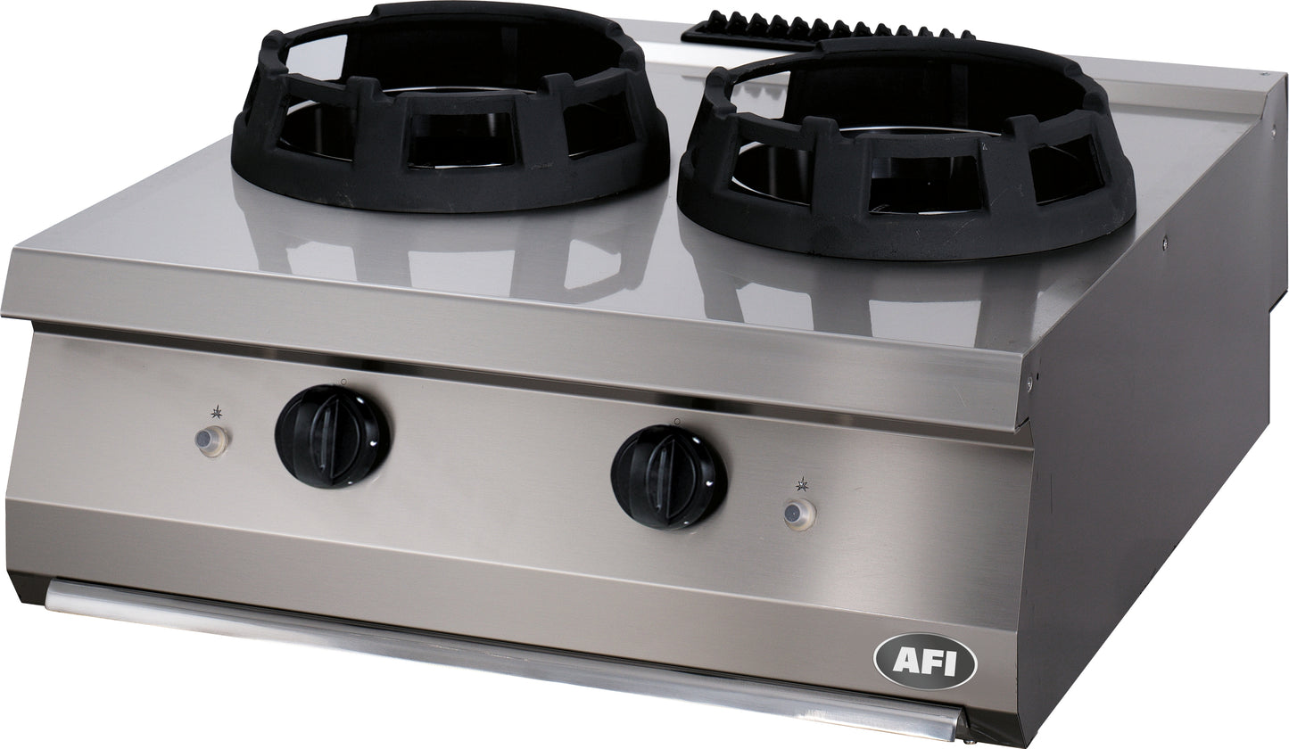 WOK GAZ - GAMME 700 - 2 FEUX