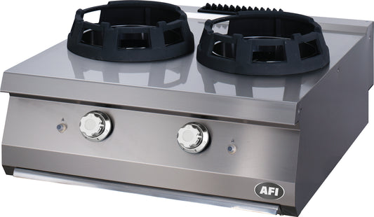 WOK GAZ - GAMME 900 - 2 FEUX