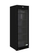 Armoire réfrigérée positive 1 porte vitrée 382 L - Laquée Noir